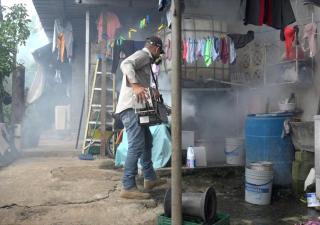 Vigilancia en porcentajes de infestación por dengue en corregimientos del área metropolitana 