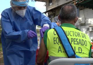Cobertura de aplicación de vacunas sigue su proceso