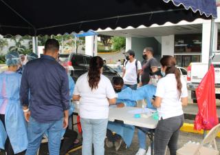Barrido en corregimientos con más casos activos en la capital
