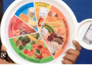 Con una alimentación saludable recibes beneficio de salud