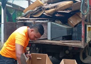 Región de Salud de Los Santos realiza operativos de limpieza en La Tronosa y La Arboleda