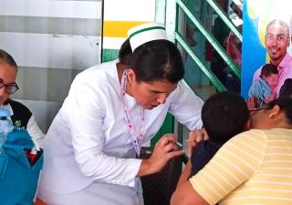 En Herrera buscan reforzar cobertura de vacunación durante la SVA 2025