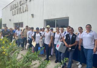 En Los Santos inician barrido casa por casa en el marco de la Semana de Vacunación en las Américas 2025