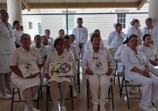 Lámpara símbolo "Luz para el Mundo" llega al Hospital Aquilino Tejeira