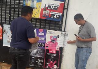 Multan y suspenden temporalmente actividades a mini súper en Chilibre