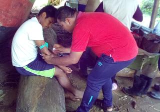 Equipo del Minsa en la comarca Ngäbe-Buglé toman 620 muestras para diagnóstico de malaria
