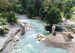 Realizan hisopado a constructores de carretera Cañazas - Kankintú