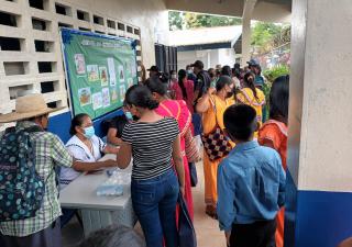 Realizan gira integral de Salud en el corregimiento de Cerro Pelado, comarca Ngäbe-Buglé