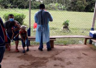 Gira de trazabilidad en comarca Ngäbe-Buglé