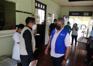 Kusapin, parte de recorrido del ministro Sucre en la comarca Ngäbe 