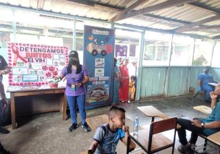 Realizan gira de Plan Colmena en Salud a Coclesito, Comarca Ngäbe-Buglé 