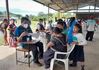 Realizan gira de Plan Colmena en Salud a Samboa, comarca Ngäbe-Buglé