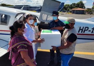 Comarca Ngäbe-Buglé recibió 498 dosis de Pfizer