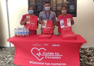 Celebran día del corazón en la comarca Ngäbe