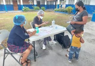 Acciones en materia de nutrición dentro del Plan Colmena en Chiriquí