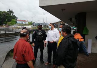 Operativo de cumplimiento por COVID en transporte público de pasajeros