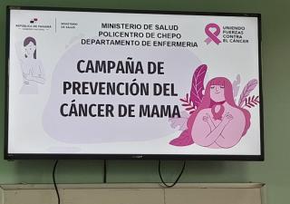 Dictan docencia sobre promoción y sensibilización sobre cáncer de mamas   