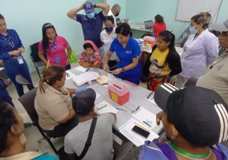 Panamá Este certifica personal en el DTI-R y PDR de malaria