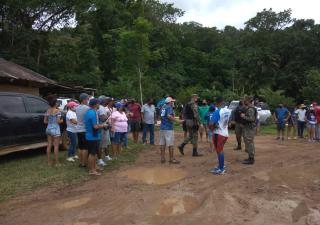 Realizan operativo de bioseguridad en finca en Madroño, Chepo
