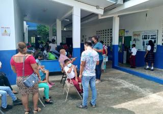 Siguen las Jornadas de vacunación escolar en Panamá Este