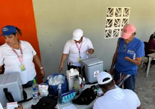 Gira Integral de Salud en Isla Chepillo