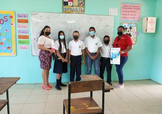 Continua jornada de vacunación escolar en Panamá Este.