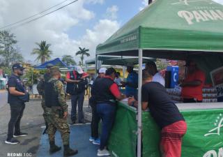Con diversas acciones de bioseguridad arrancan operativos de Carnaval en Panamá Este