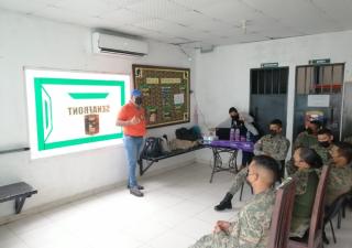 Capacitación dirigida al equipo de Senafront