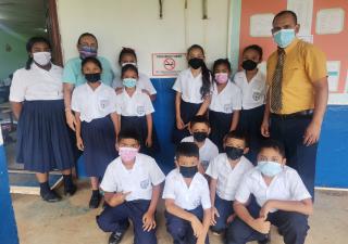 Siguen capacitando a estudiantes en área vulnerables en Panamá Este
