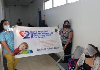 La Región de salud Panamá Oeste celebra el día a mundial del Síndrome de Down