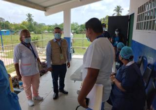 Continúa proceso de vacunación en el circuito 8-4