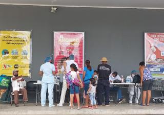 Sigue estrategia de vacunación en Panamá Este