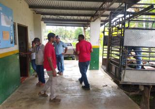 Se realizó trabajo de mantenimiento a puesto de salud de Chinina en área de difícil acceso