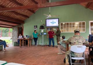 Seminario de actualización de planificación de acciones durante emergencias en Panamá Este