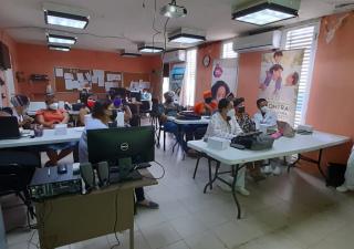 Capacitación al personal del PAI-EPI en el Biológico de la Región de Salud de Panamá Este