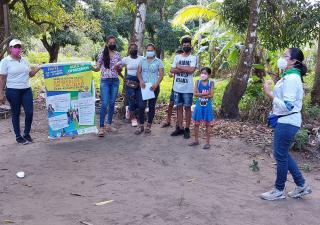 Jóvenes de Panamá Este participan en capacitación de vida saludable