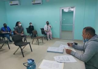 Reunión de coordinación del plan colmena en Panamá Este