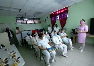 Centro de Salud de Pacora realiza jornada de docencia de atención de embarazadas