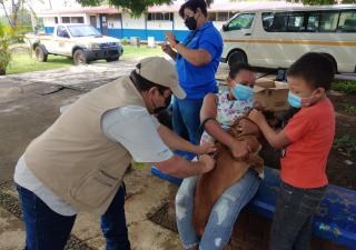 Tanara recibe gira médica en Panamá Este