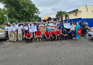 Centro de Salud de Pacora en Panamá Este conmemora el día Mundial sin Tabaco
