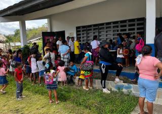Jornada de atención médica a la comunidad de Majé en Panamá Este
