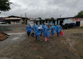 Operativos de bioseguridad en Panamá Este