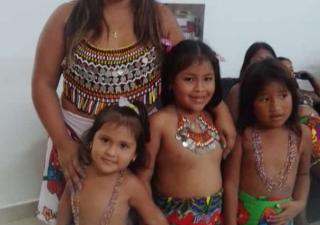 Celebración del día de los pueblos indígenas en el Minsa-Capsi de Tortí