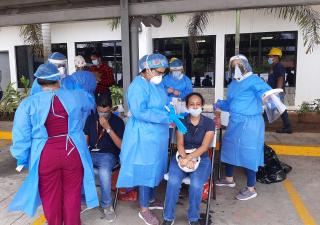 Intensifican jornada de hisopados en el Panamá Norte