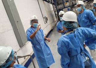 Panamá Norte realiza análisis de agua utilizada en productos pesqueros