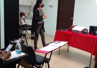 Administrativos de la región de Salud de Panamá Norte reciben charlas de autocuidado para prevenir la obesidad