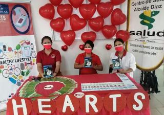 Programa hearts llega al Centro de Salud de Alcalde Díaz