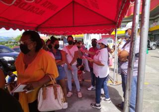 Realizan sesión educativa con coordinadores de adolescentes, salud sexual y reproductiva y promotores de salud en Panamá Norte
