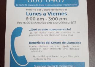 Implementan sistema de citas médicas telefónicas para el subcentro de Agua Buena y los centros de Alcalde Díaz y Chilibre