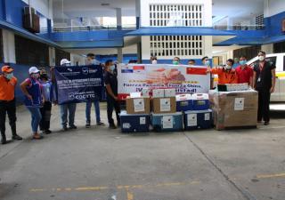 Comunidad china de Panamá Norte realiza donación al Cocytc